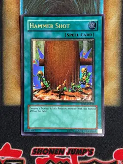 Yugioh Hammer Shot SOD-EN038 Ultimate Rare LP - Image 1