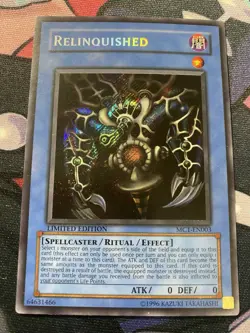 Yu-Gi-Oh! Relinquished MC1-EN003 Limited Edition Secret Rare NM - Image 1