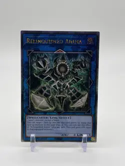 Yugioh - Relinquished Anima MP24-EN007 1st Edition Quarter Century Rare NM - Image 1
