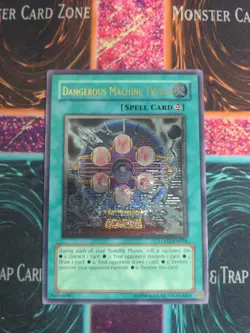 Yu-Gi-Oh! Dangerous Machine Type-6 LODT-EN096 Unlimited Ultimate Rare NM - Image 1