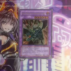 1X DARK BLADE THE DRAGON KNIGHT RDS-EN035 ULTIMATE MODERATELY PLAYED YUGIOH - Image 1