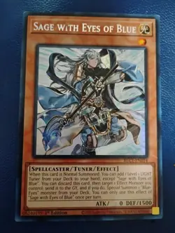 Sage with Eyes of Blue BLC1-EN014 Ultra Rare Holo VLP (Silver) - Image 1