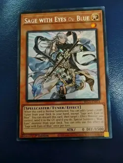 Sage with Eyes of Blue BLC1-EN014 Ultra Rare Holo VLP (Silver) - Image 3