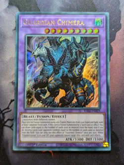 Guardian Chimera Ultra Rare RA02-EN023 1st Edition Yugioh - Image 1