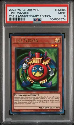 PSA 9 Time Wizard (Ultra Rare) MRD-EN065 - Image 1