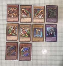 Yu‑Gi‑Oh 10 Card Lot - 1st Edition and Foils - Image 1