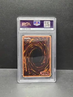 Black Pendant MRL-003 - Super Rare Yugioh Card - 2002 Magic Ruler - PSA 9 - Image 2