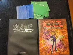 Lot Of 2 Empty Yu-Gi-Oh Binders W/ Sleeves - Image 1