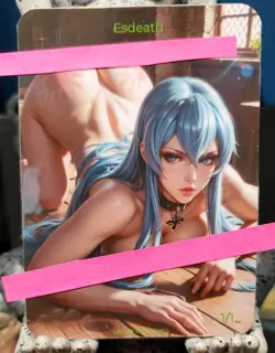 1/1 Only 1 Made Esdeath Butt Spicy Akame Topless Lonestar Customs Waifu Card - Image 1