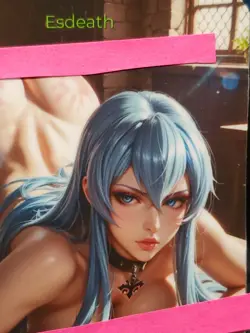 1/1 Only 1 Made Esdeath Butt Spicy Akame Topless Lonestar Customs Waifu Card - Image 2