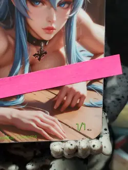 1/1 Only 1 Made Esdeath Butt Spicy Akame Topless Lonestar Customs Waifu Card - Image 5