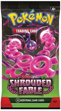 Pokemon TCG - Shrouded Fables - Sealed Booster Pack - Single - 10 Card per Pack - Image 1