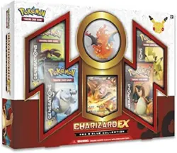 Pokemon TCG: Generations Charizard-EX Collection Card Game - Red & Blue - 4 Pack 820650801099 - Image 1