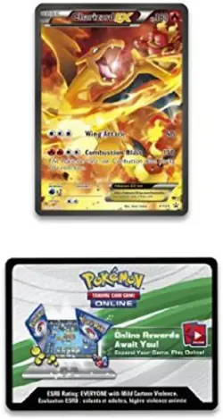 Pokemon TCG: Generations Charizard-EX Collection Card Game - Red & Blue - 4 Pack 820650801099 - Image 3