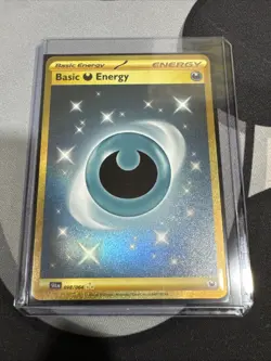 Basic Darkness Energy 098/064 Shrouded Fable Holo Hyper Rare Card - Image 1