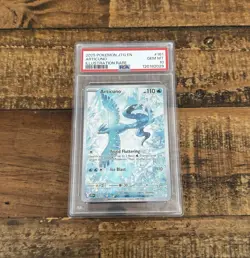 2025 POKEMON JTG EN-JOURNEY TOGETHER ILLUSTRATION RARE #161 ARTICUNO PSA 10 - Image 1
