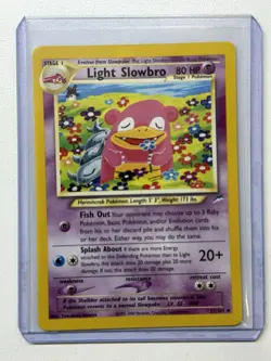 Pokemon Cards: Neo Destiny 1st Edition Uncommon: Light Slowbro 51/105 - Image 1