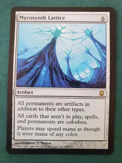 MTG Mycosynth Lattice DARKSTEEL Near Mint Magic the Gathering Card - Image 1