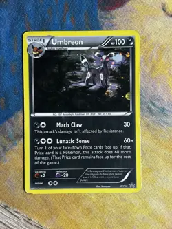 Umbreon XY96 Xy Black Star Promos Holo Rare Pokemon Card HP - Image 2