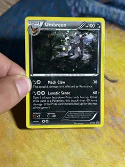 Umbreon XY96 Xy Black Star Promos Holo Rare Pokemon Card HP - Image 3