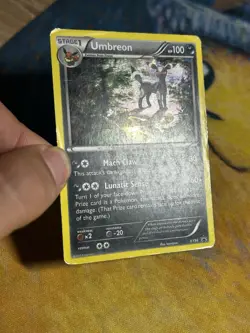 Umbreon XY96 Xy Black Star Promos Holo Rare Pokemon Card HP - Image 4