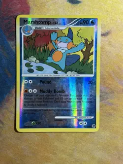 Marshtomp 46/106 Reverse Holo Diamond Pearl Great Encounters Pokemon Card - Image 2