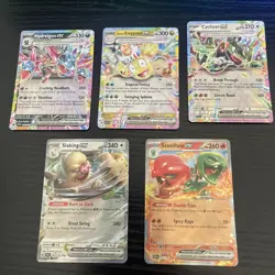 5 Pokemon Card Mixed Lot (Pokemon ex) - Image 1