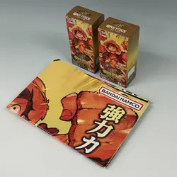 ONE PIECE Card Game "CARD THE BEST" PRB-01 Booster 2Box w/Promo Poster TCG JAPAN - Image 1