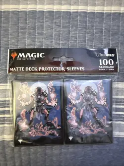 Midnight Hunt Charged Slasher 100 ULTRA PRO MTG deck protectors card sleeves - Image 1