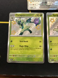 Meowscarada ex 078 Floragato 077 Sprigatito 076 NM Promo Set Pokemon Card (6s) - Image 3