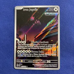Pokemon Paradox Rift #216/182 Iron Jugulis Illustration Card - NM/Mint - Image 1