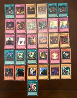 *53 Cards* Yugioh First (1st) Edition Vintage Lot Rare Common Duplicates - Image 5