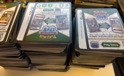 1200+ Pokemon TCG Online Code Cards UN-USED BULK LOT - Image 1