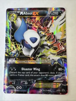 Pokemon TCG Card XY Promos XY63 Standard Size M Absol EX Holo NM Near Mint - Image 1