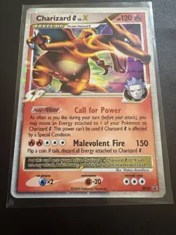 Charizard G LV.X DP45 Extended Art Holo Card Pokemon Black Star Promo - LP+ - Image 1