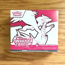 Pokemon Scarlet & Violet White Flare ETB - Pokemon Center Exclusive - Image 1