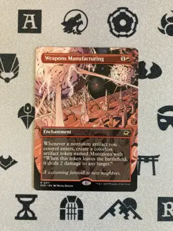 Weapons Manufacturing - Borderless *Edge of Eternities* NEAR MINT *RARE* 2025 - Image 1