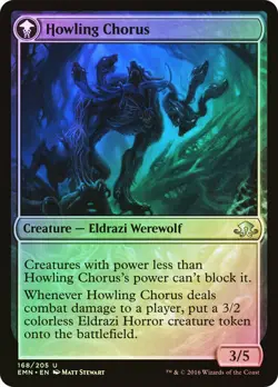 Magic The Gathering MTG SHRILL HOWLER FOIL Eldritch Moon NM Near Mint - Image 2