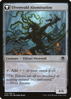 Ulvenwald Captive Ulvenwald Abomination - Foil - Eldritch Moon (EMN) - NM - Image 2