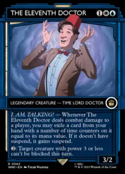 MTG Dr. Who - the Eleventh Doctor - Showcase Rare NM/M WHO - Image 1