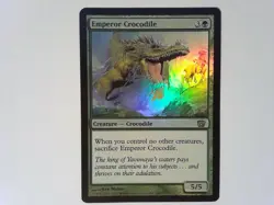Foil Emperor Crocodile Eighth Edition - Magic the Gathering MTG Green - Image 1