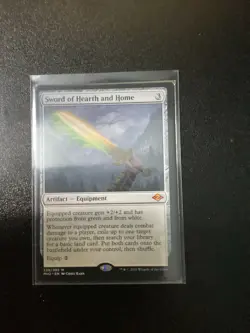 MTG Magic the Gathering Sword of Hearth and Home Modern Horizons 2 NM Condition - Image 1