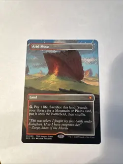 Arid Mesa Magic the Gathering Special Guests M109 Borderless - Image 1
