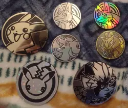 Pokemon Common and Energy Bulk Tin (Around 100 Cards) with Collector Coins - Image 3
