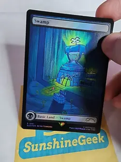 Swamp (1941) (Rainbow Foil) Secret Lair Drop Foil Spongebob - Image 2