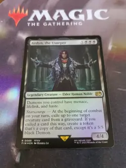 Mtg. Ardyn, the Usurper. Foil. Final Fantasy. Pack Fresh - Image 1