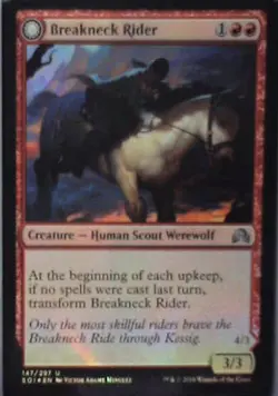 Breakneck Rider - Shadows over Innistrad: #147, MTG - Foil Lp R249 - Image 1
