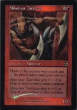 Minotaur Tactician - Apocalypse: #65, Magic: The Gathering - Foil Nm R248 - Image 1