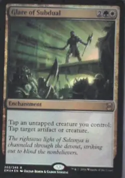 Glare of Subdual - Eternal Masters: #202, Magic: The Gathering - Foil Nm R247 - Image 1