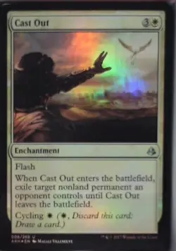 Cast Out - Amonkhet: #8, Magic: The Gathering - Foil Nm R247 - Image 1